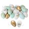 24 Charming Golden Pastel Easter Eggs I Easter Decorations 2026 I Attractive 8 Unique Designs & Bunny Patterns I Decorations for Table I Eggs for Indoor & Outdoor Use